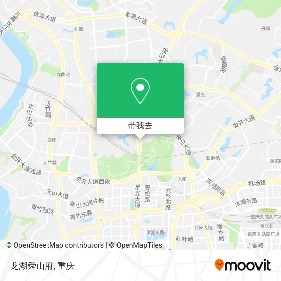 龙湖舜山府地图