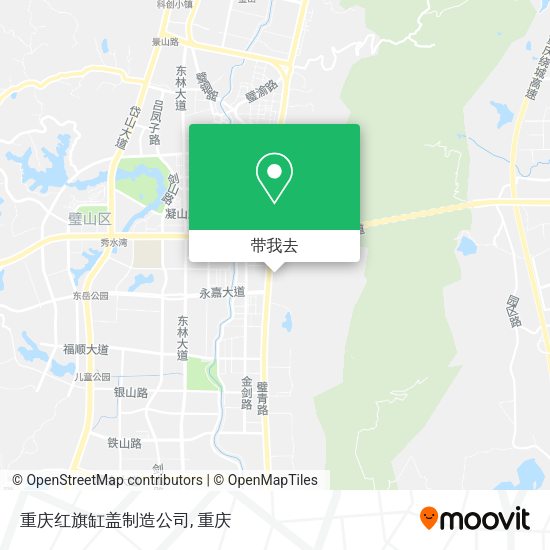 重庆红旗缸盖制造公司地图