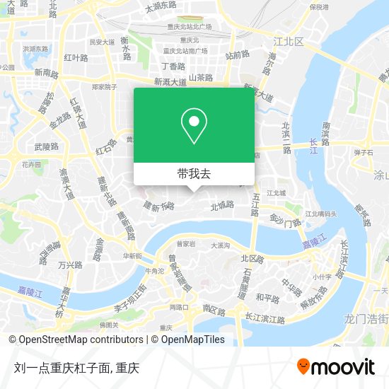 刘一点重庆杠子面地图