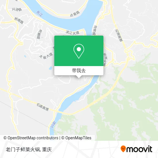 老门子鲜菜火锅地图