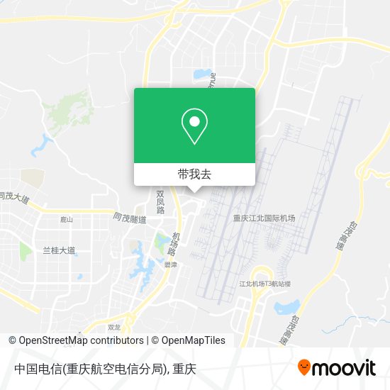 中国电信(重庆航空电信分局)地图