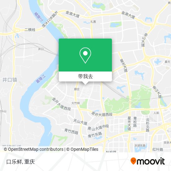 口乐鲜地图