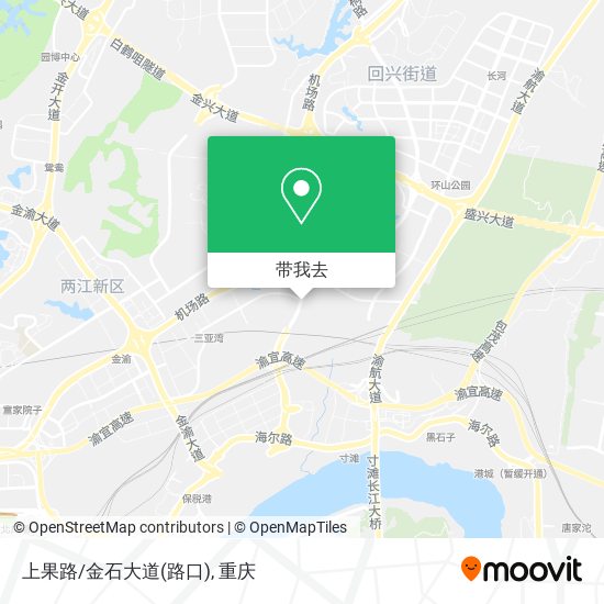 上果路/金石大道(路口)地图