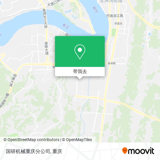 国研机械重庆分公司地图