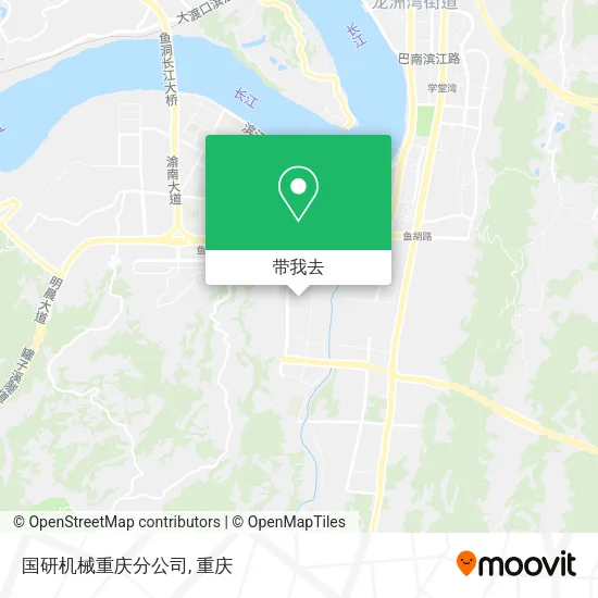 国研机械重庆分公司地图