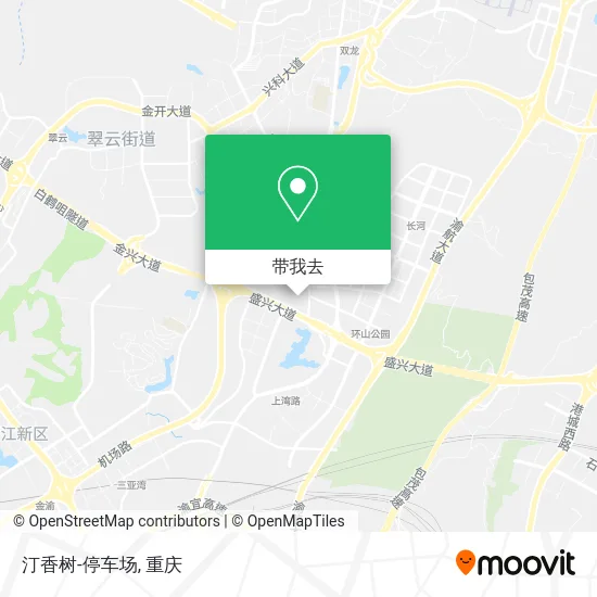 汀香树-停车场地图