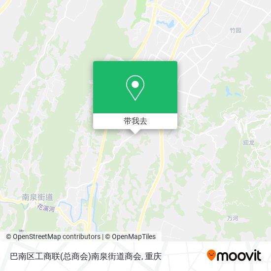 巴南区工商联(总商会)南泉街道商会地图