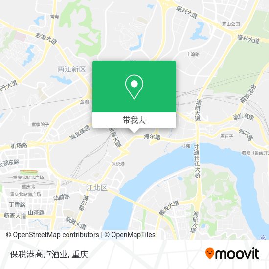 保税港高卢酒业地图