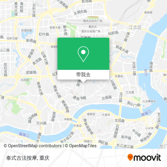 泰式古法按摩地图