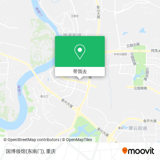 国博领馆(东南门)地图