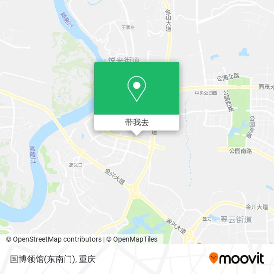 国博领馆(东南门)地图