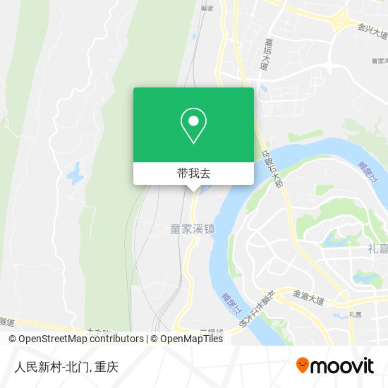 人民新村-北门地图