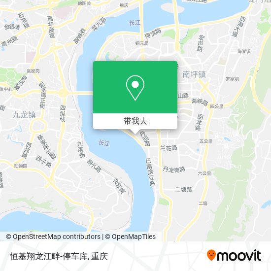 恒基翔龙江畔-停车库地图