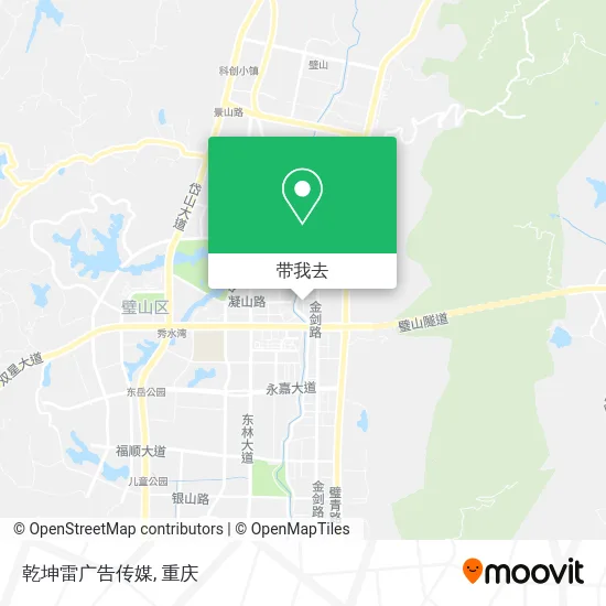 乾坤雷广告传媒地图