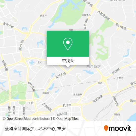 藝树童萌国际少儿艺术中心地图