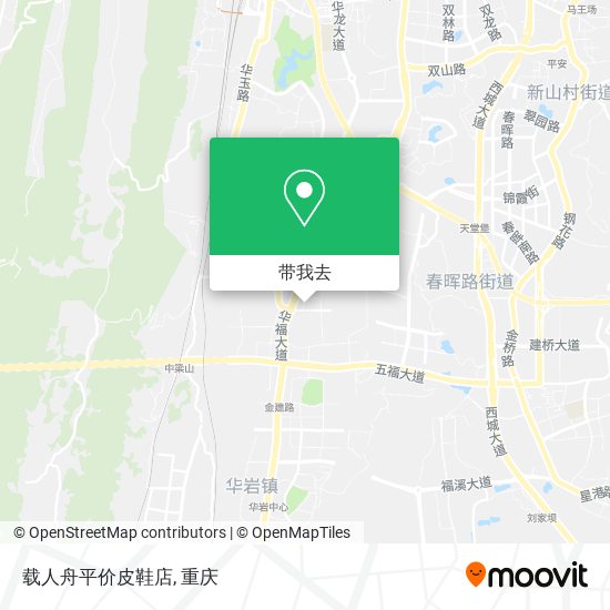 载人舟平价皮鞋店地图