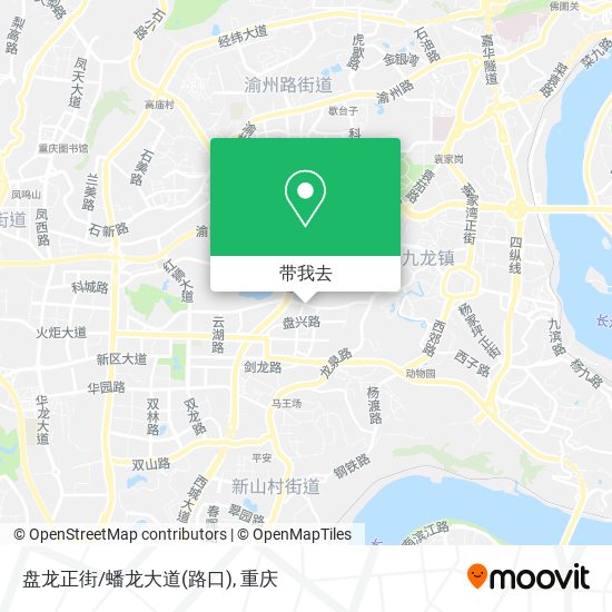 盘龙正街/蟠龙大道(路口)地图