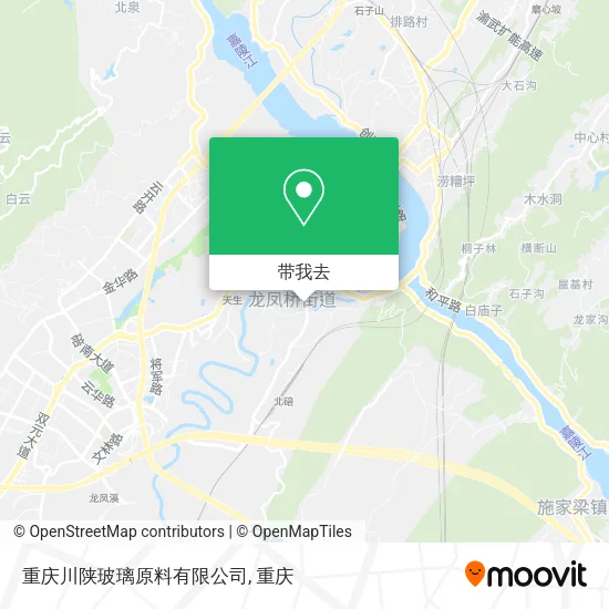 重庆川陕玻璃原料有限公司地图