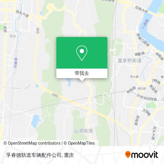 孚睿德轨道车辆配件公司地图
