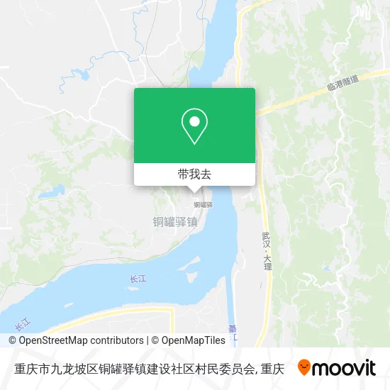 重庆市九龙坡区铜罐驿镇建设社区村民委员会地图