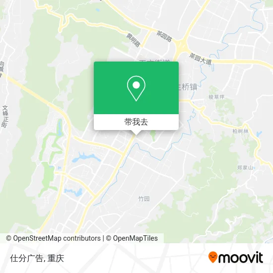 仕分广告地图