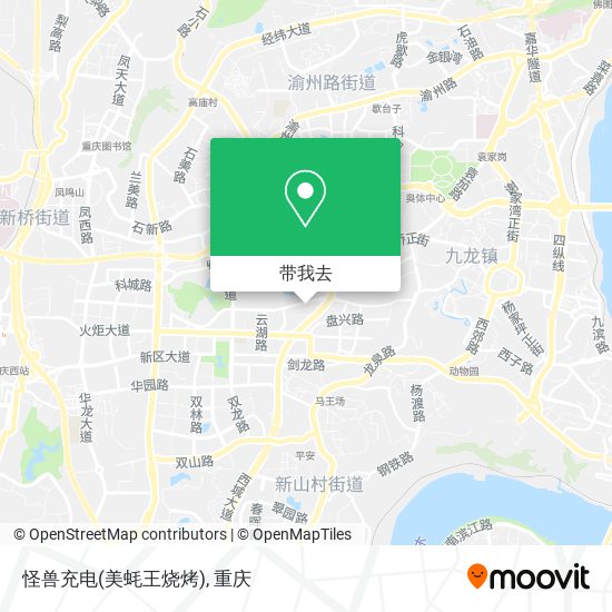 怪兽充电(美蚝王烧烤)地图
