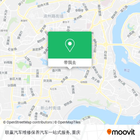 联赢汽车维修保养汽车一站式服务地图