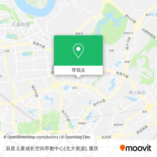 辰星儿童成长空间早教中心(北大资源)地图