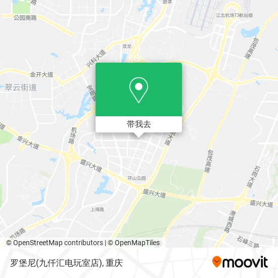 罗堡尼(九仟汇电玩室店)地图