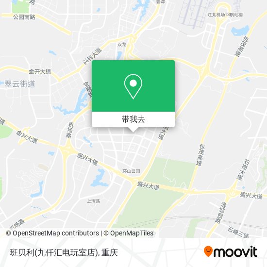 班贝利(九仟汇电玩室店)地图
