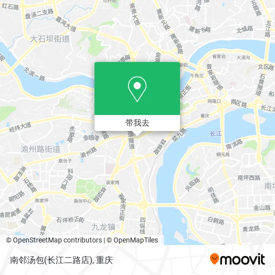 南邻汤包(长江二路店)地图