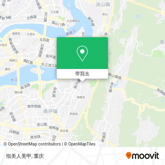 指美人美甲地图