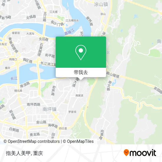 指美人美甲地图