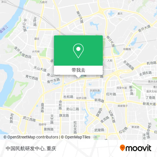 中国民航研发中心地图