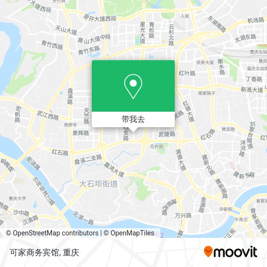 可家商务宾馆地图