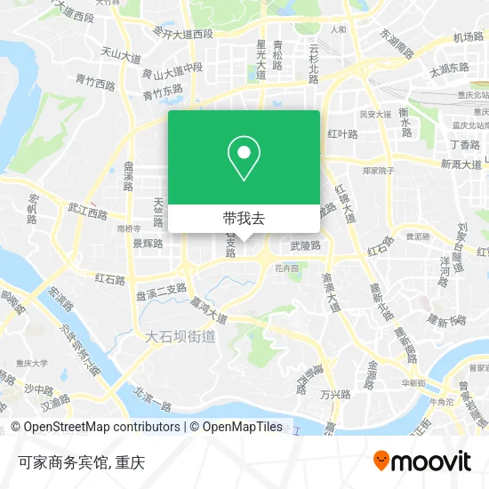 可家商务宾馆地图