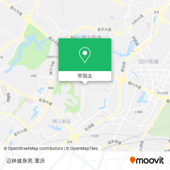 迈林健身房地图