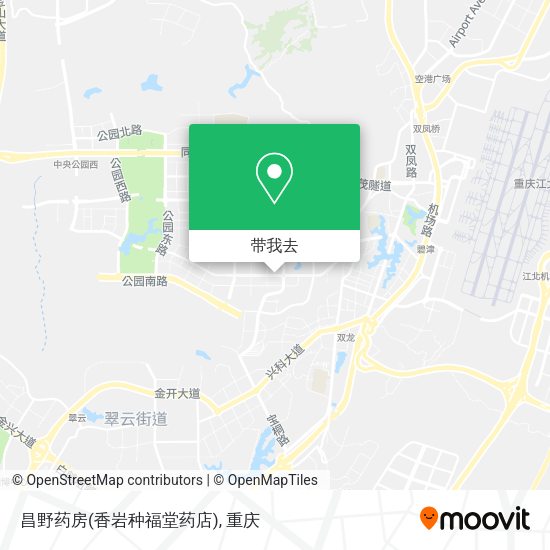昌野药房(香岩种福堂药店)地图
