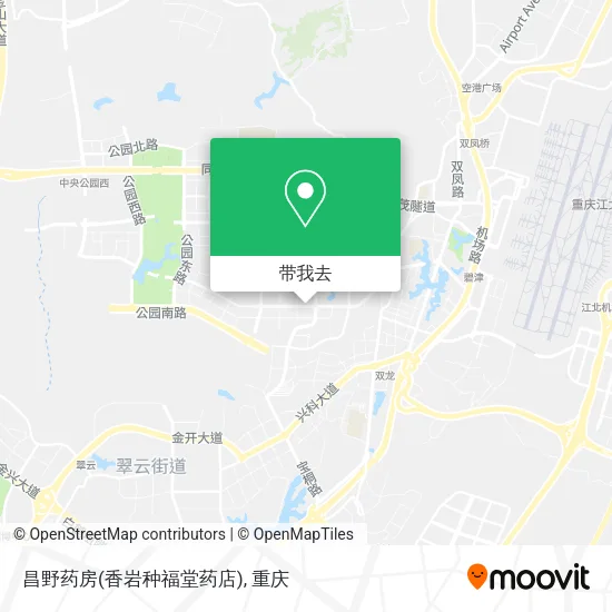 昌野药房(香岩种福堂药店)地图