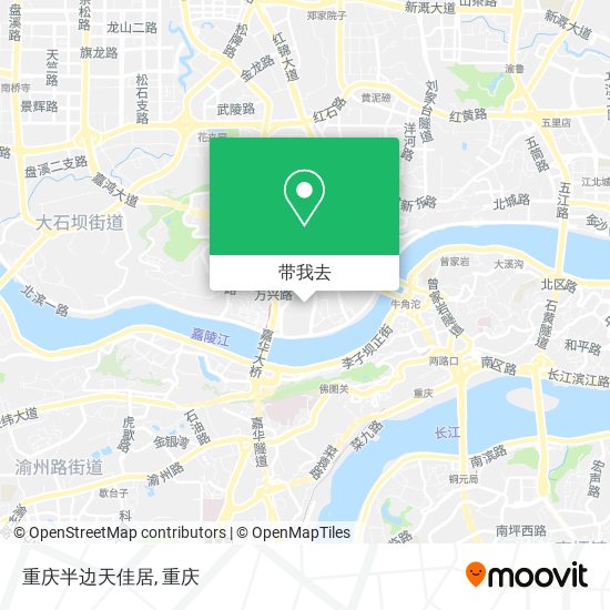 重庆半边天佳居地图