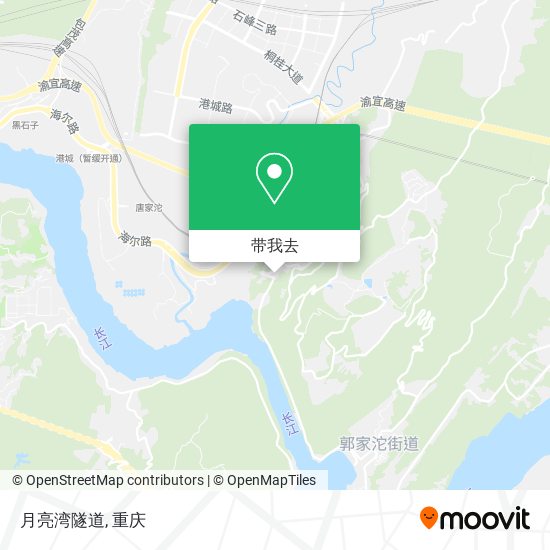 月亮湾隧道地图