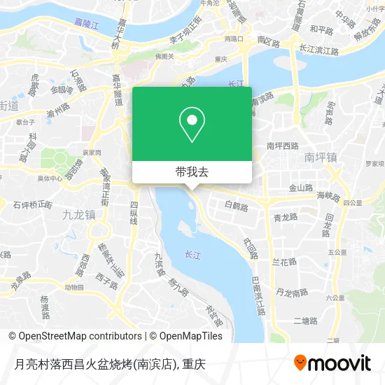 月亮村落西昌火盆烧烤(南滨店)地图