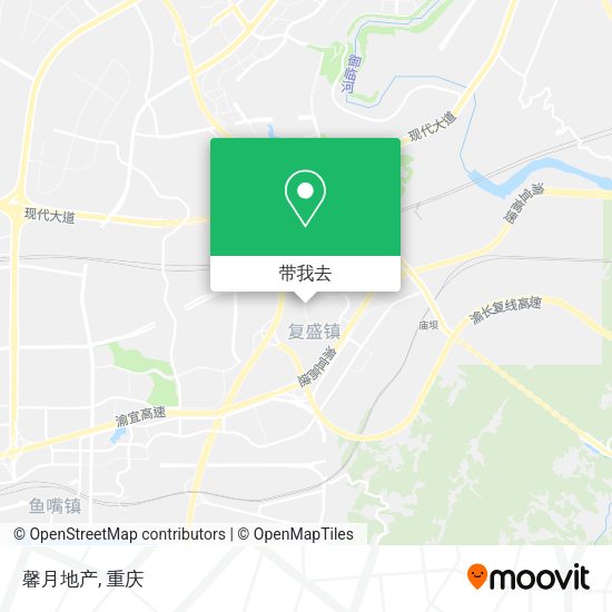馨月地产地图