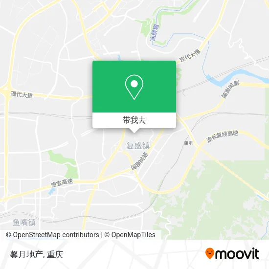 馨月地产地图