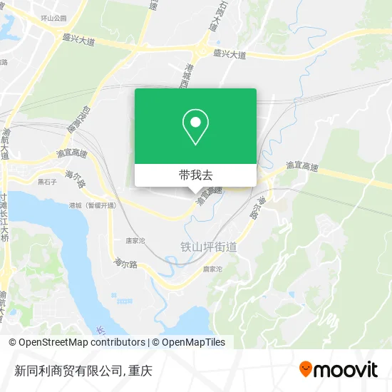 新同利商贸有限公司地图