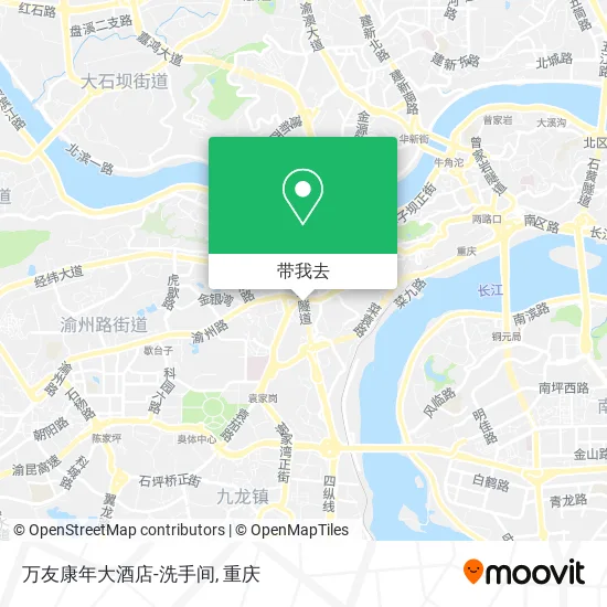 万友康年大酒店-洗手间地图