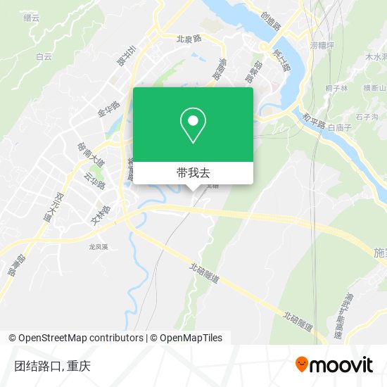 团结路口地图