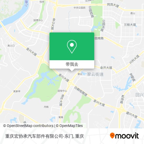 重庆宏协承汽车部件有限公司-东门地图