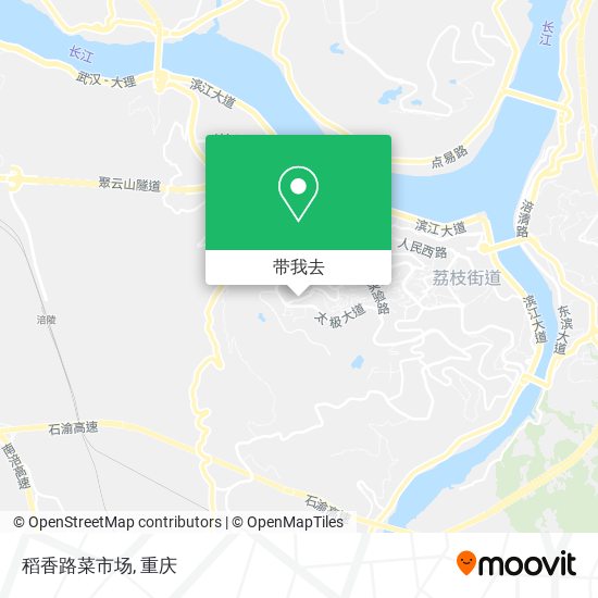 稻香路菜市场地图