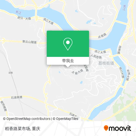 稻香路菜市场地图